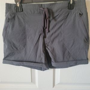 Eddie Bauer women gray shorts size large